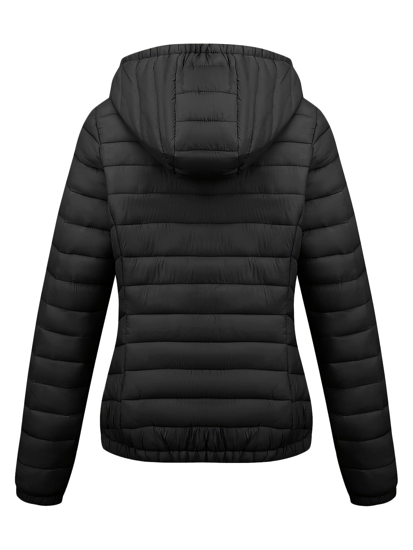 Stijlvolle en Comfortabele Puffy Hoodie Jas van Zachte Katoenmix | Herfst & Winter Essentieel afbeelding 10
