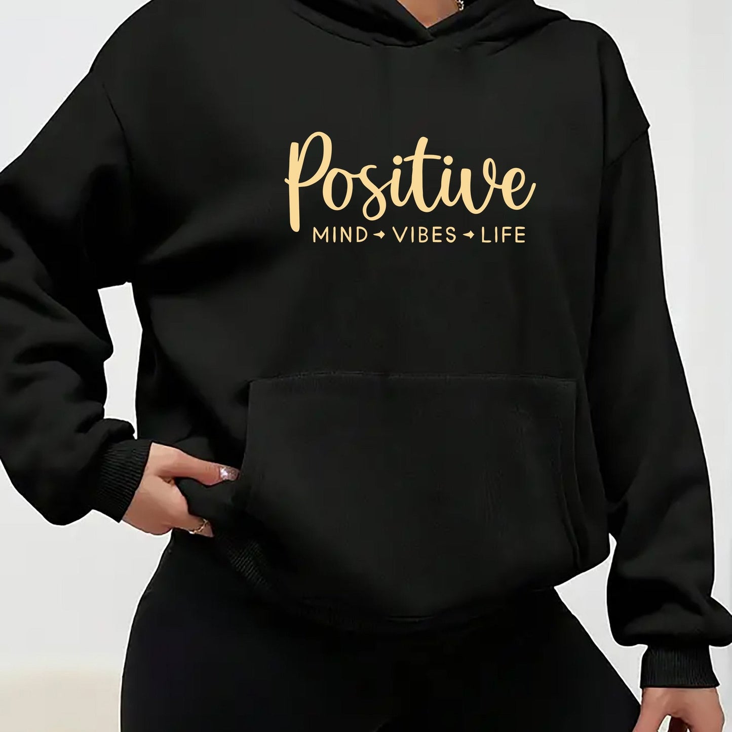 Modieuze Dames Hoodie van Premium Katoenmix | Trendy en Comfortabel! afbeelding 11