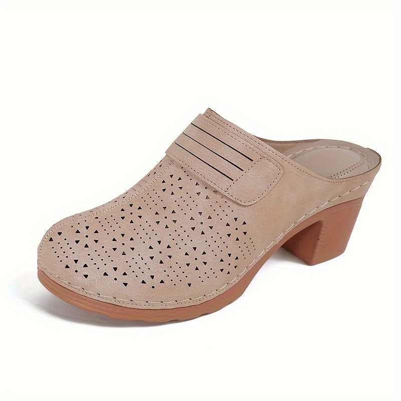 Stijlvolle dames sandalen met dikke hak: geniet van comfort en uitstraling afbeelding 5