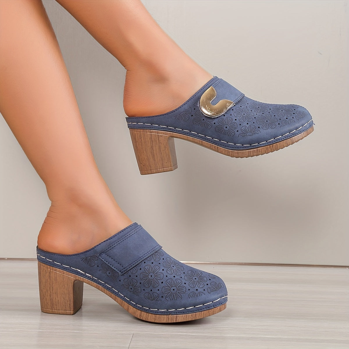 Modieuze damessandalen: comfortabel en stijlvol met bloemmotief afbeelding 7