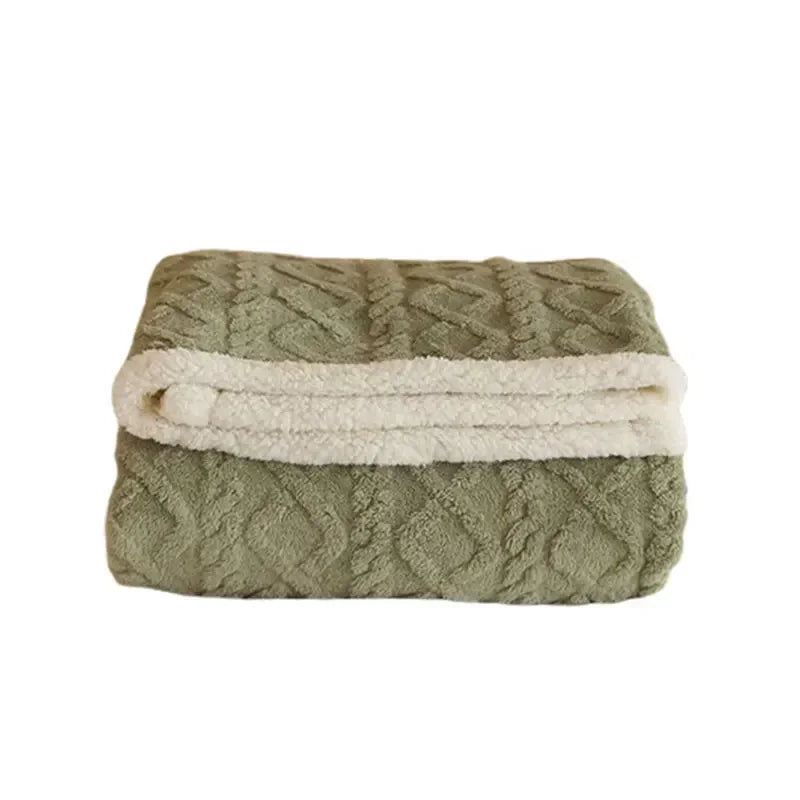 Nina | Dikke winter lamswollen deken
