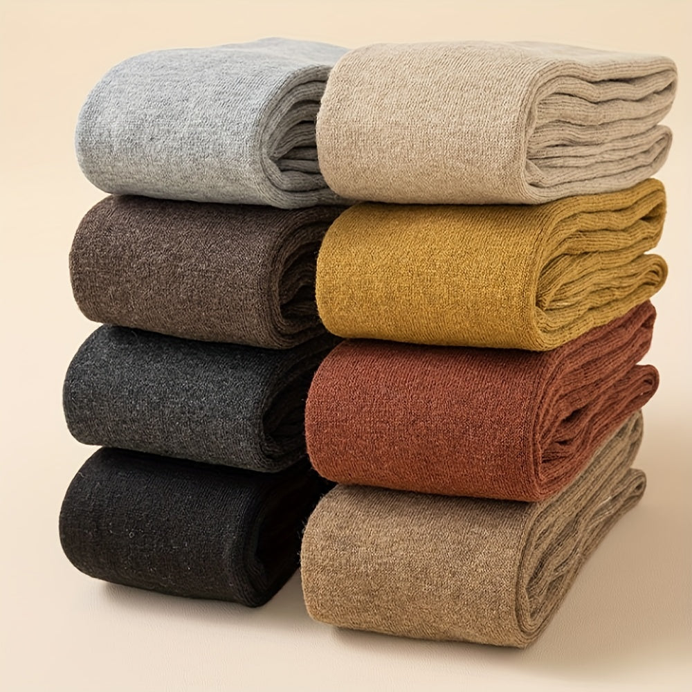 Warme en Stijlvolle Dikke Winterkousen van Katoenmix | Herfst & Winter Snufjes afbeelding 4