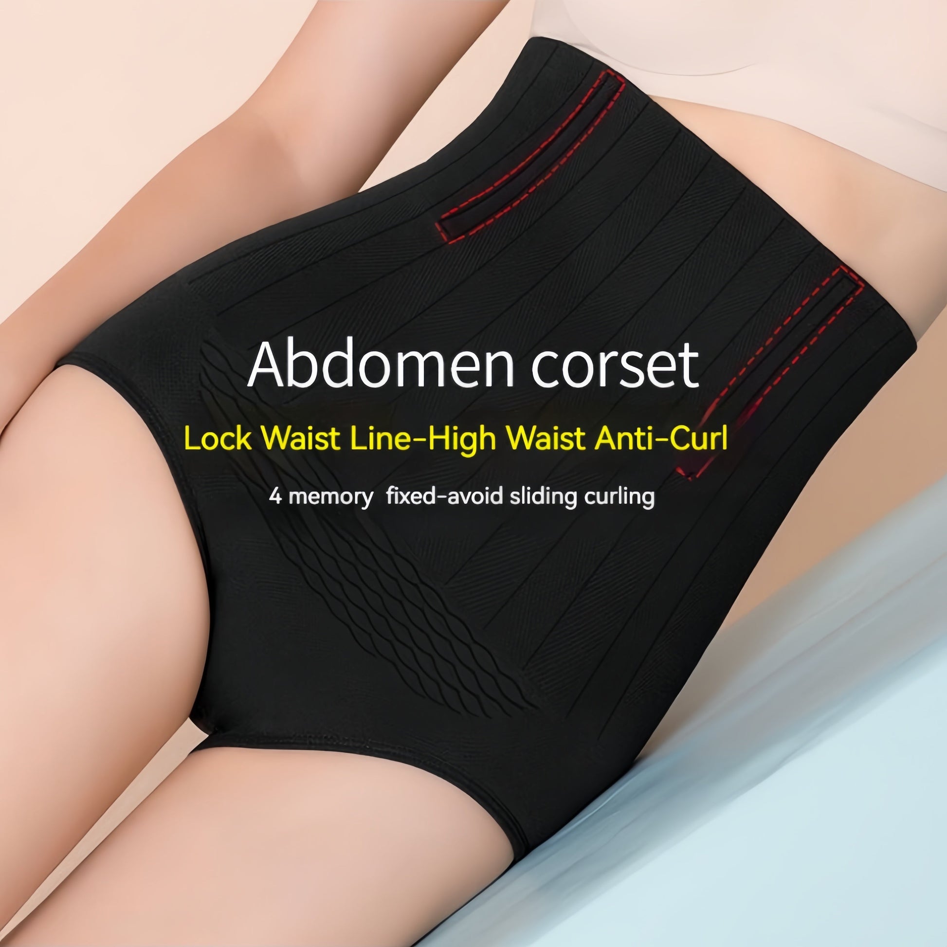 Hoge taille postpartum shapewear voor een comfortabele en strakke pasvorm afbeelding 3