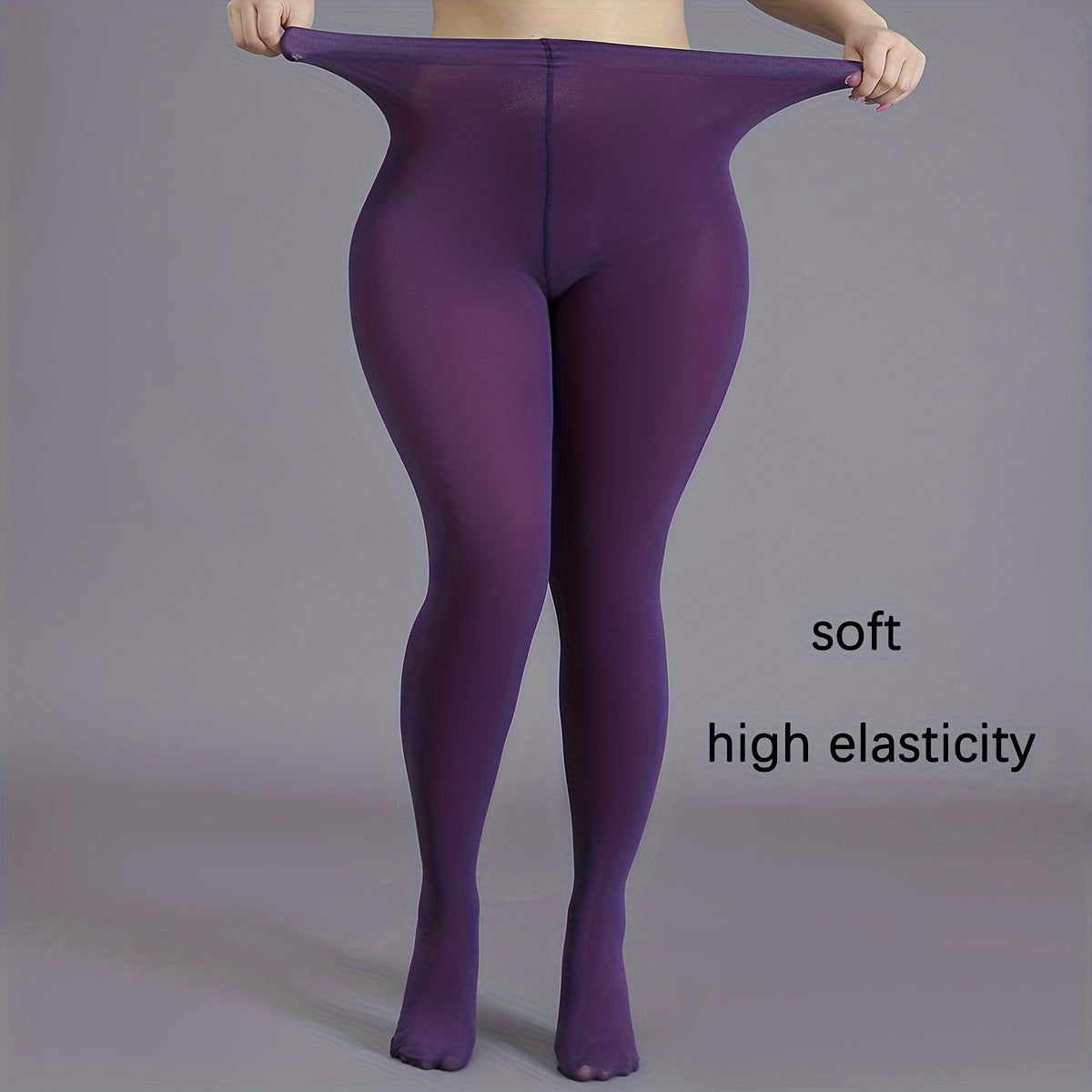 Comfortabele grote maten panty van Fleur: elastisch en zacht! Shop nu. afbeelding 11