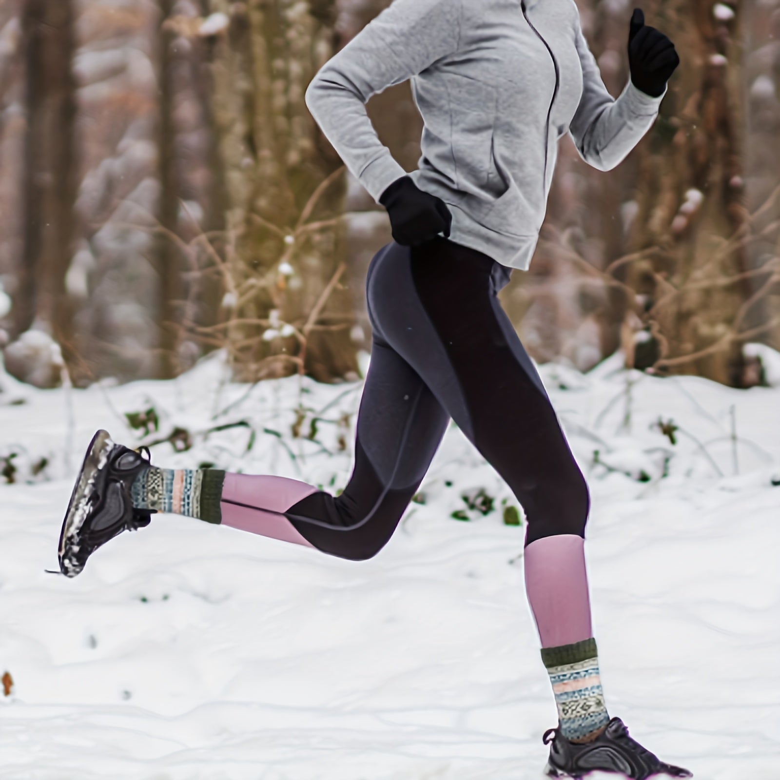 Koop nu: Set van 5 dikke dames sokken voor het ultieme comfort in stijl afbeelding 6