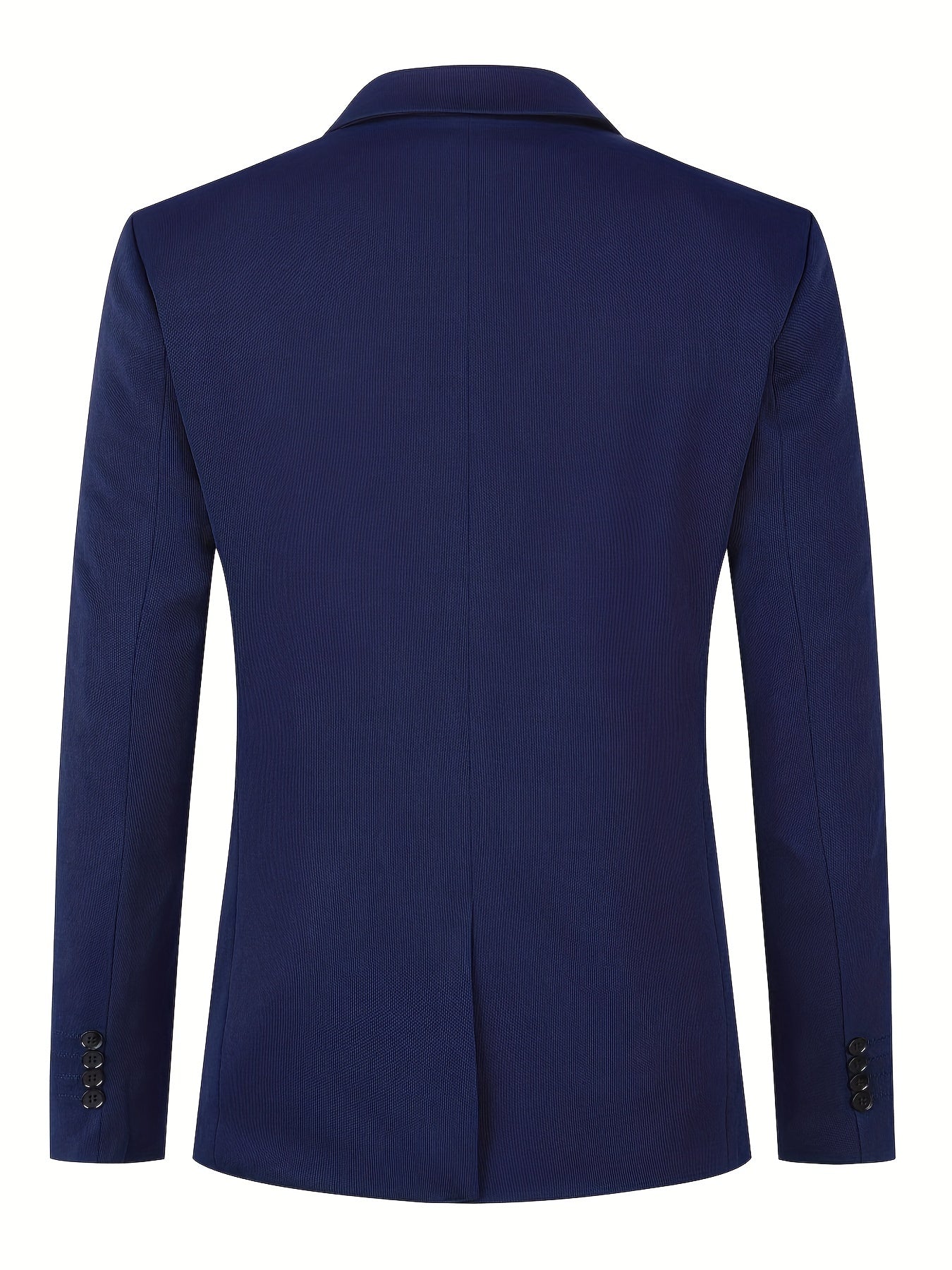 Effen kleur heren pak jas & stropdas