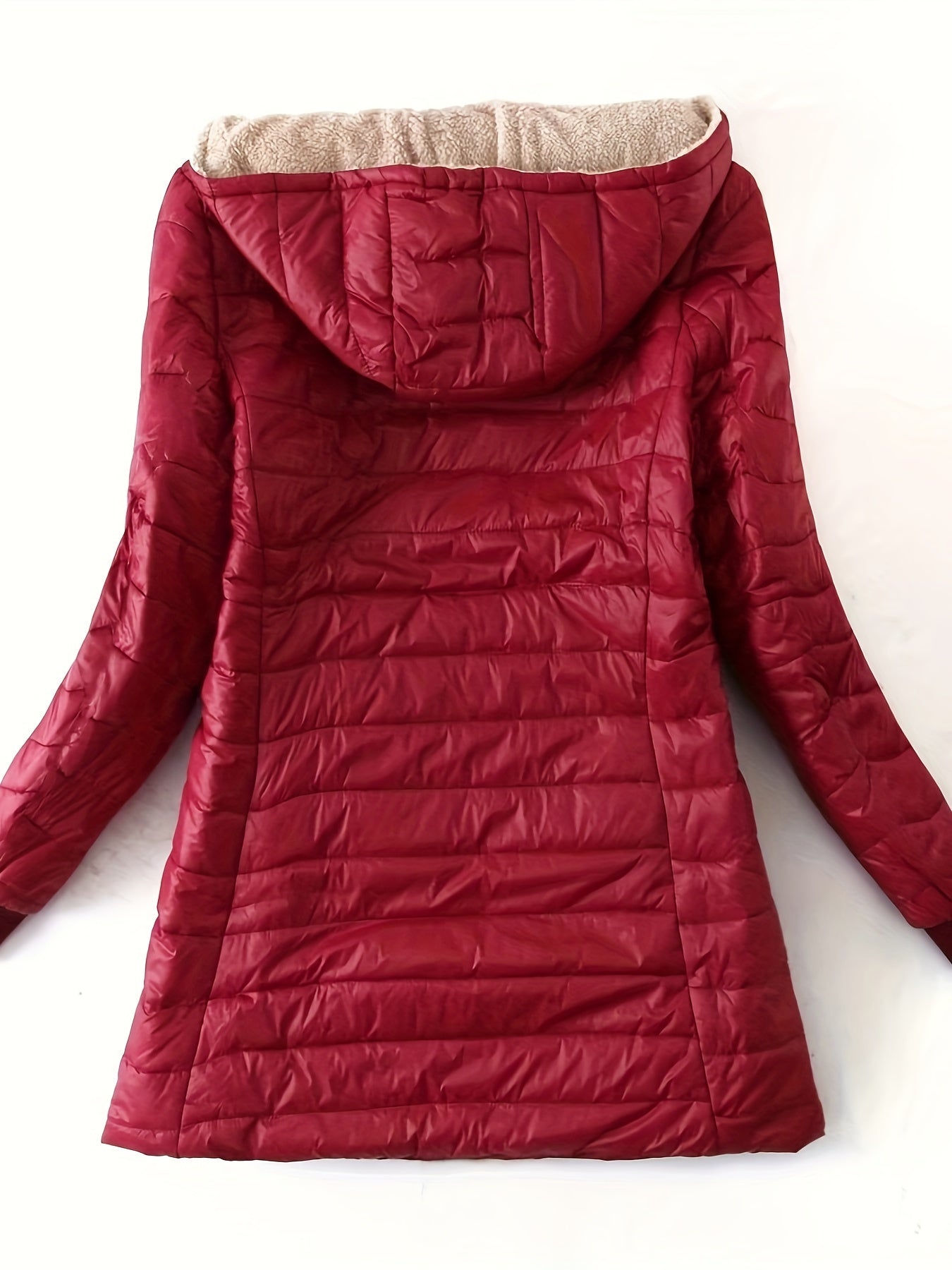 Feline fleece gevoerde jas - stijlvol én warm voor de herfst en winter afbeelding 10