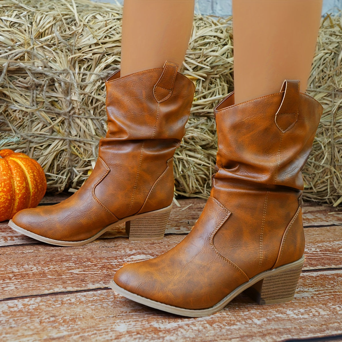 Stoere cowboylaarzen met hak - hoogwaardig en comfortabel! Ontdek de perfecte combinatie van stijl en gemak. afbeelding 6