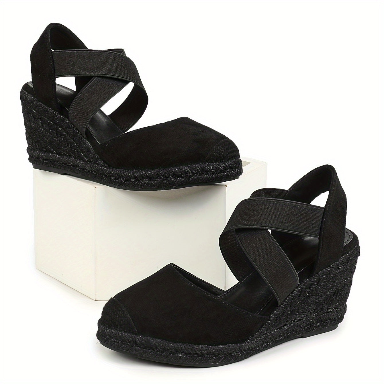 Stijlvolle espadrilles met sleehak voor dames | Comfortabel en chic | Perfect voor de lente en zomer afbeelding 17