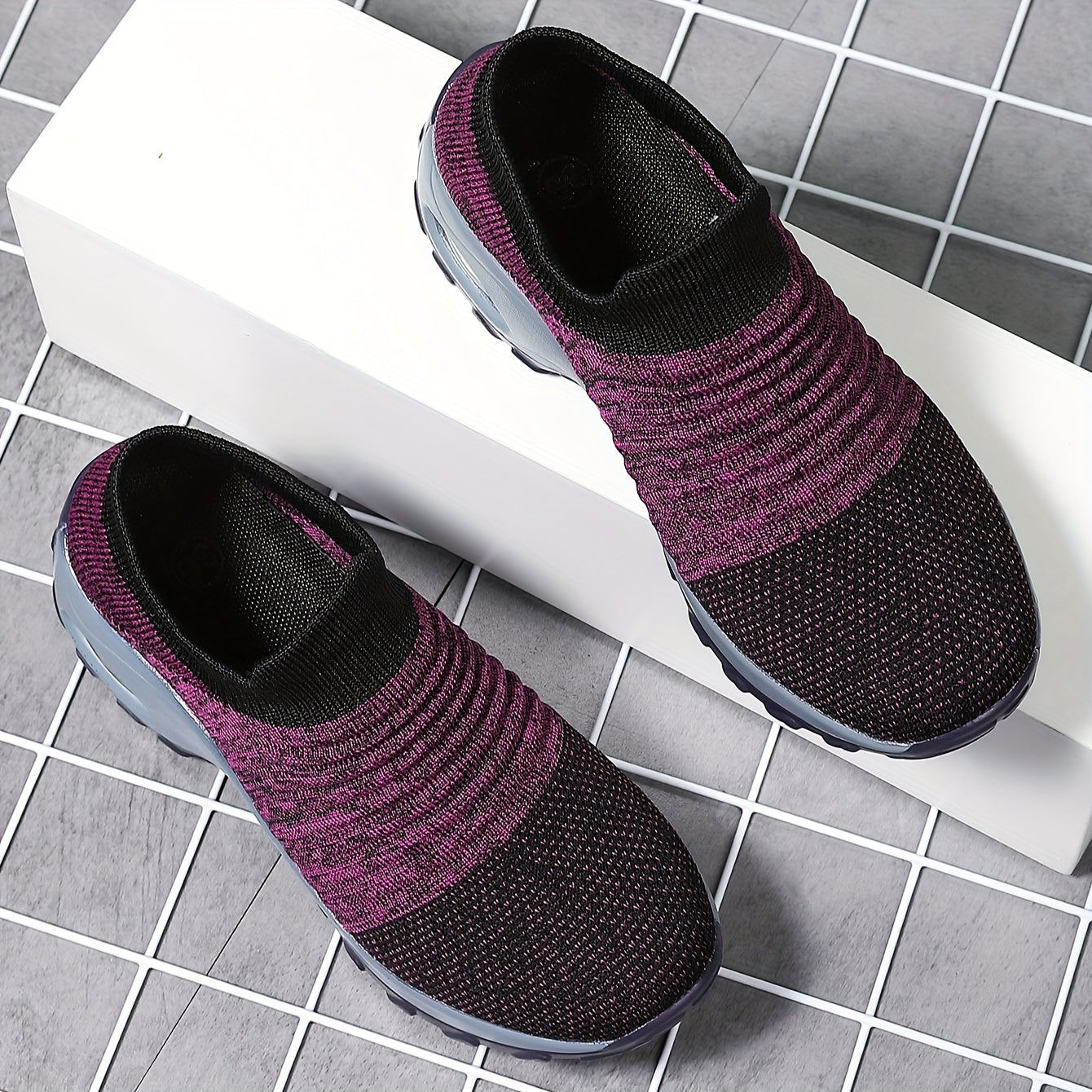 Stijlvolle en comfortabele dames platform sneakers | Luchtkussen zool | Lichtgewicht en duurzaam | Shop nu! afbeelding 4