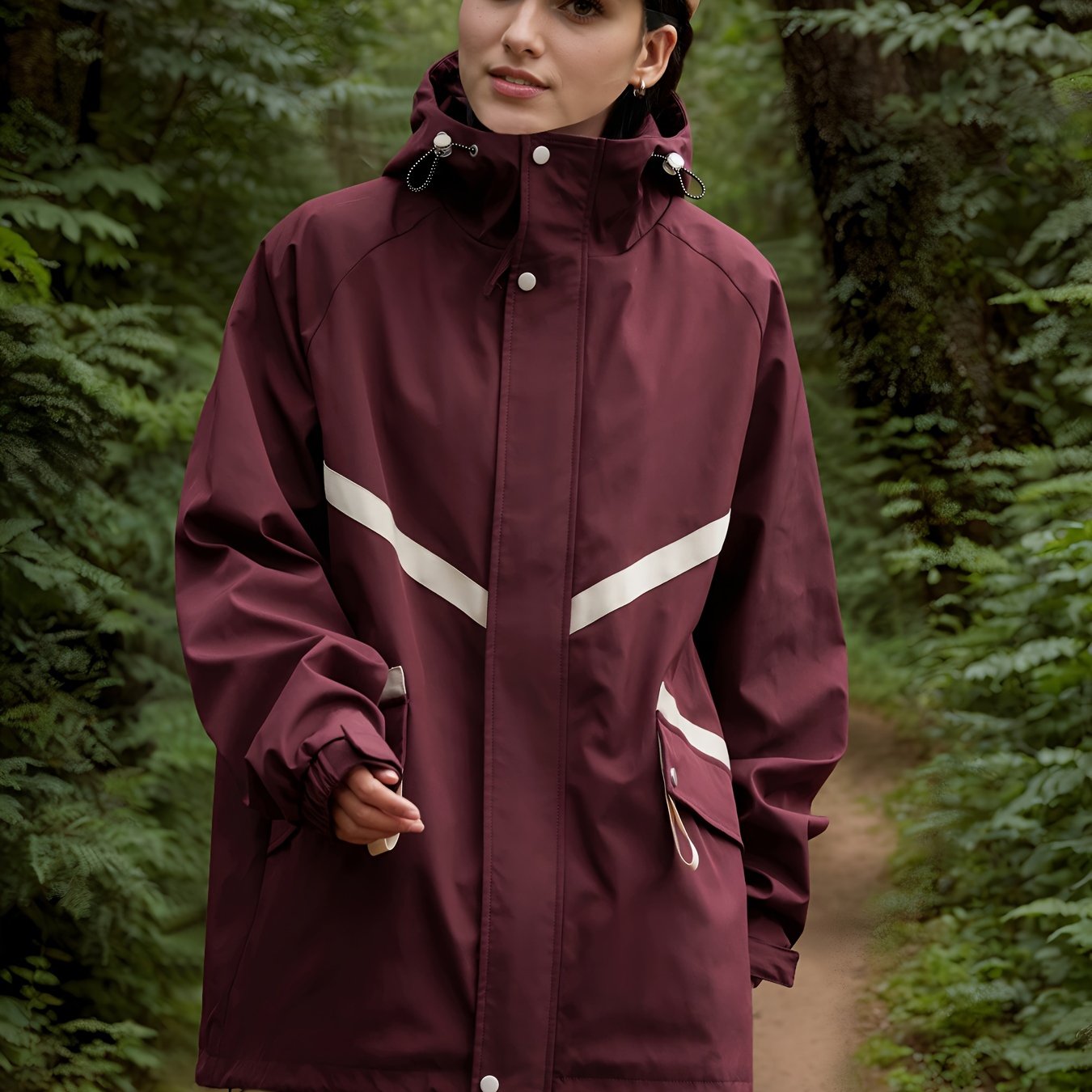 Waterdicht lichtgewicht windjack van premium katoenmix | Bescherming en stijl in één | Perfect voor herfst en winter afbeelding 13