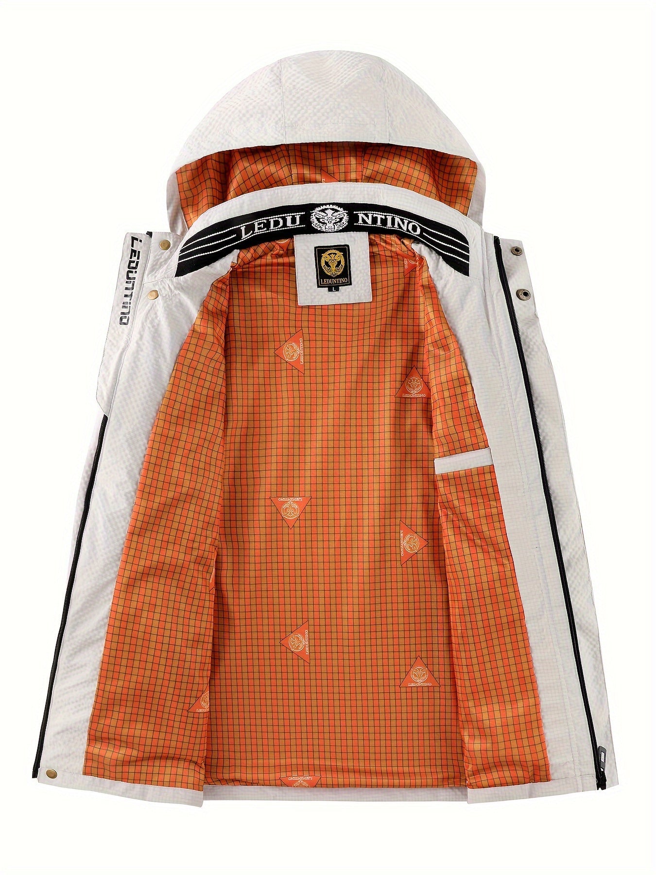 Waterdichte herenjas met capuchon