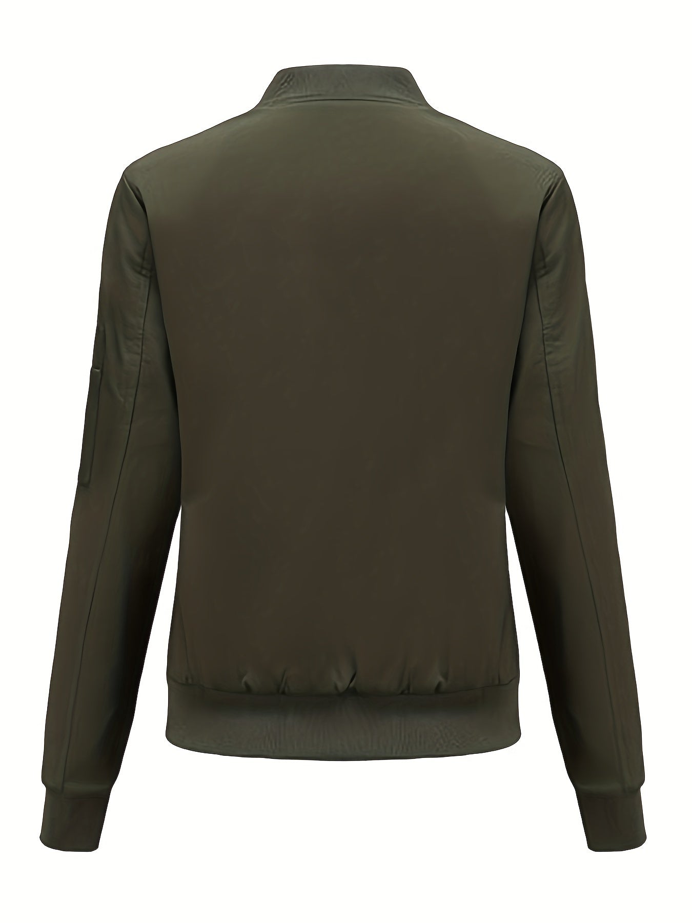 Effen bomberjack van hoogwaardige katoenmix | Casual en stijlvol | Perfect voor herfst en winter afbeelding 9