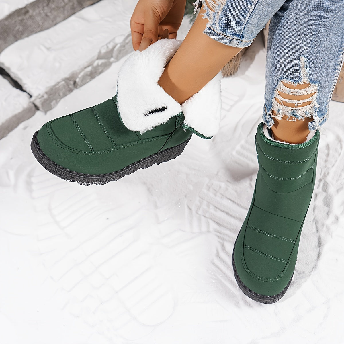 Stijlvolle en functionele dames snowboots voor winterse avonturen afbeelding 2