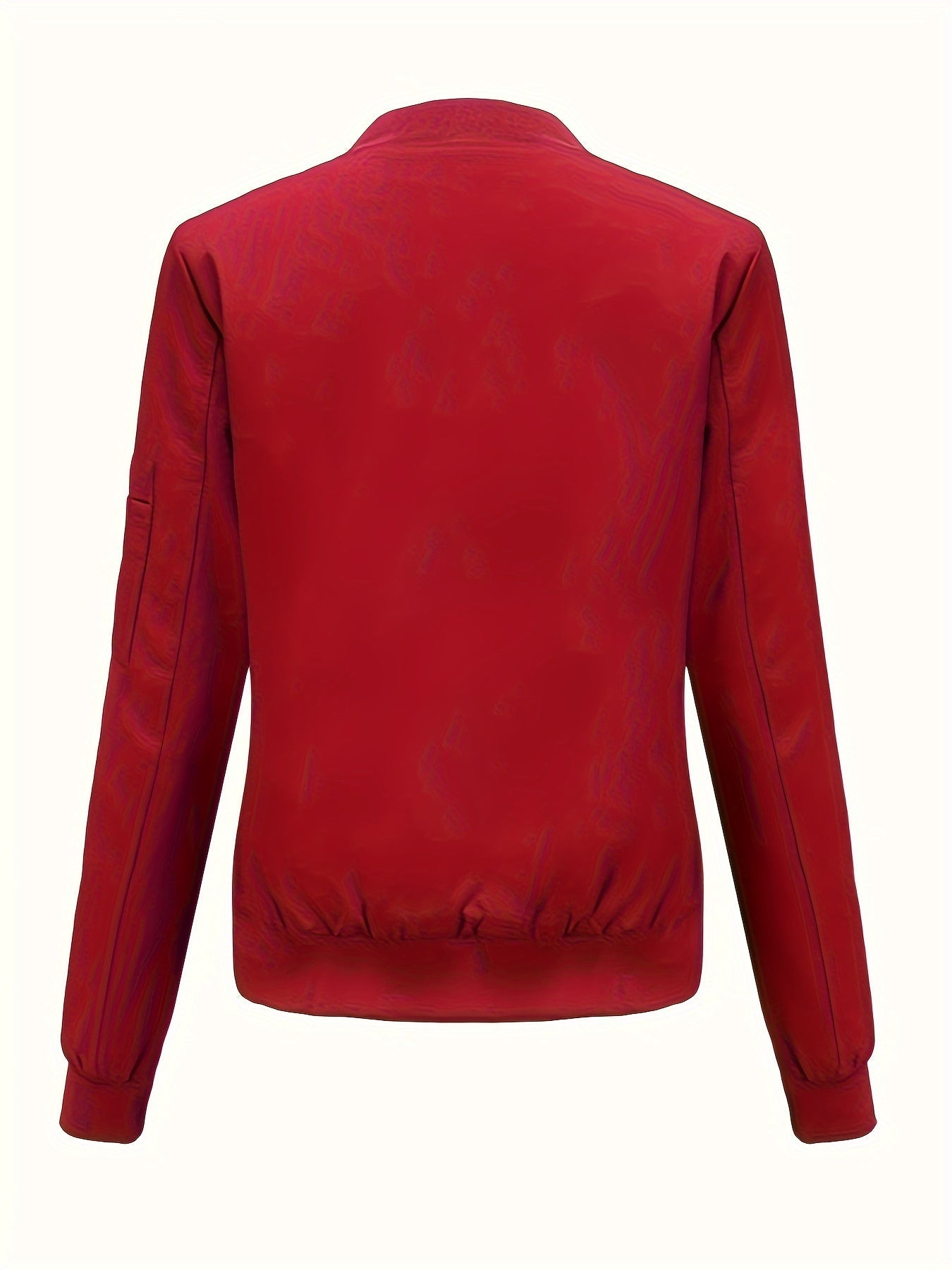 Effen bomberjack van hoogwaardige katoenmix | Casual en stijlvol | Perfect voor herfst en winter afbeelding 10