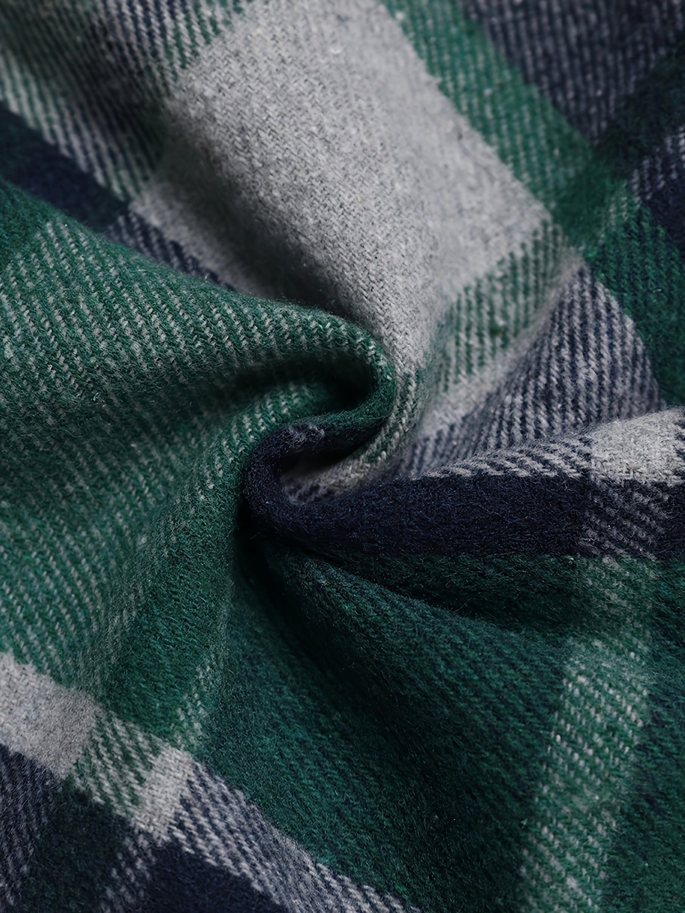 Lange geruite winterjas | Chique herfst- en wintermode van topkwaliteit afbeelding 9