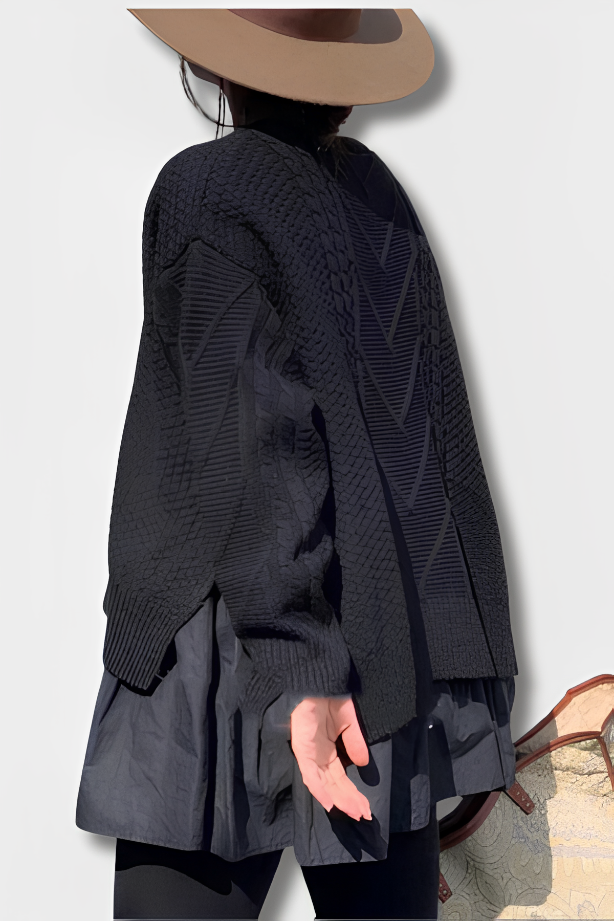 Mila | Pullover met halve halslijn