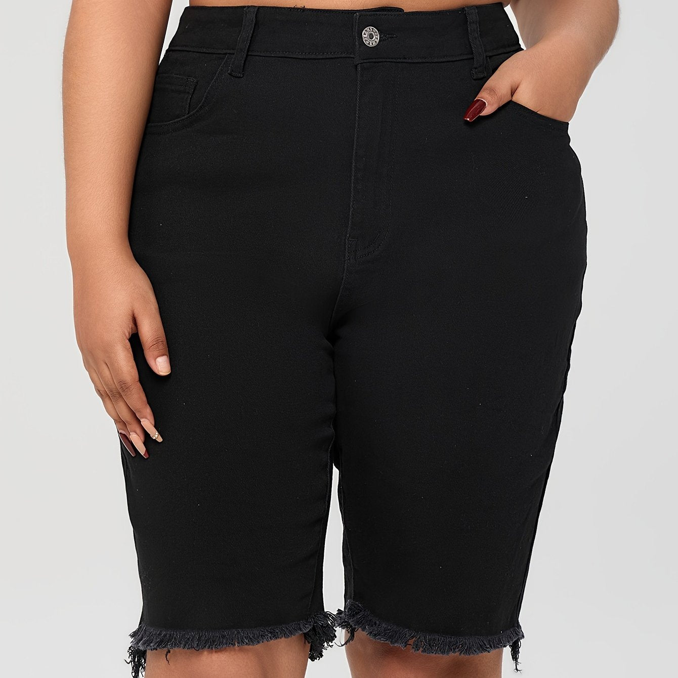 Vind je perfecte blauwe denim shorts voor de lente en zomer - Ontdek onze stijlvolle en comfortabele opties afbeelding 15