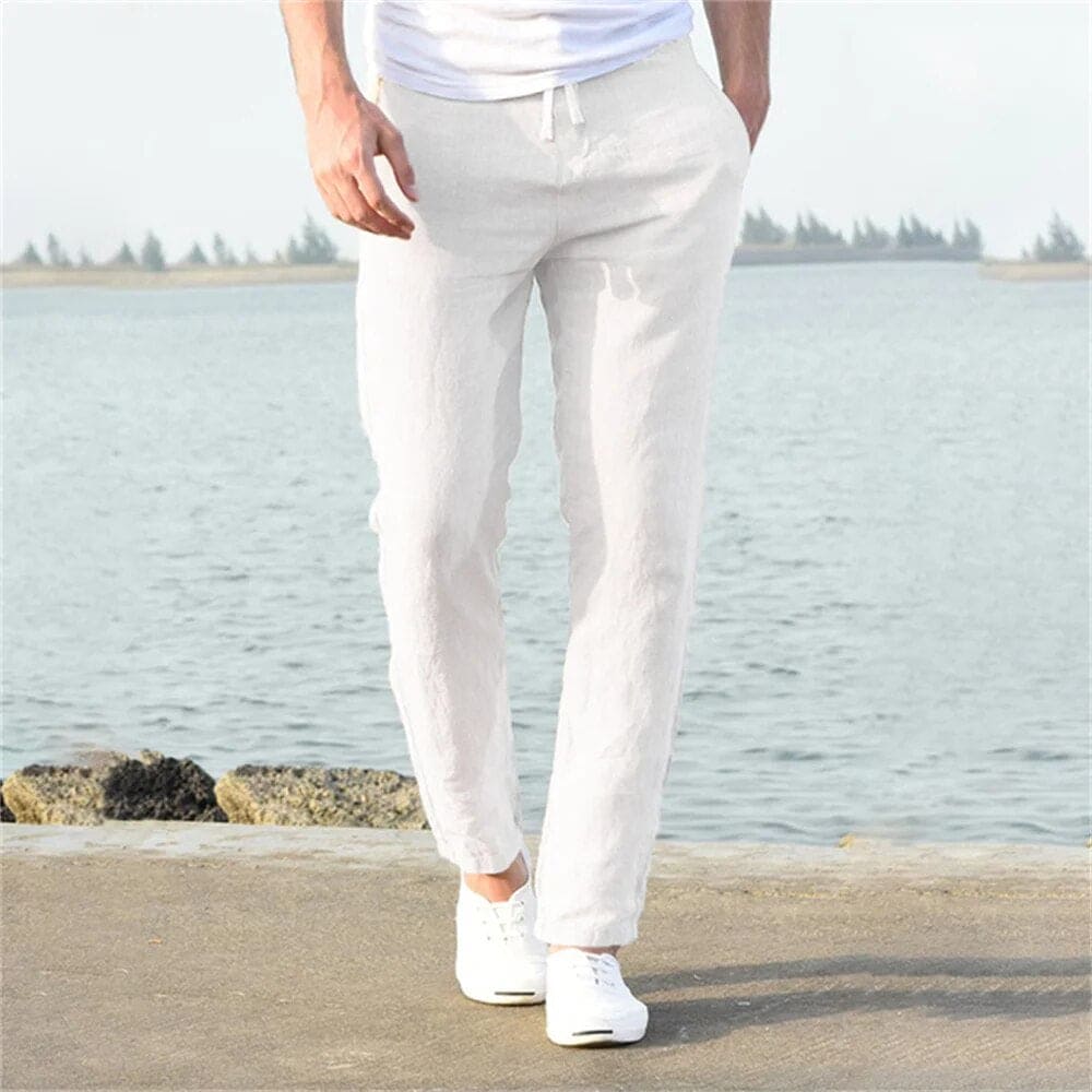 Stijlvolle heren casual broek van luxe katoenmix - comfortabel en veelzijdig! afbeelding 30