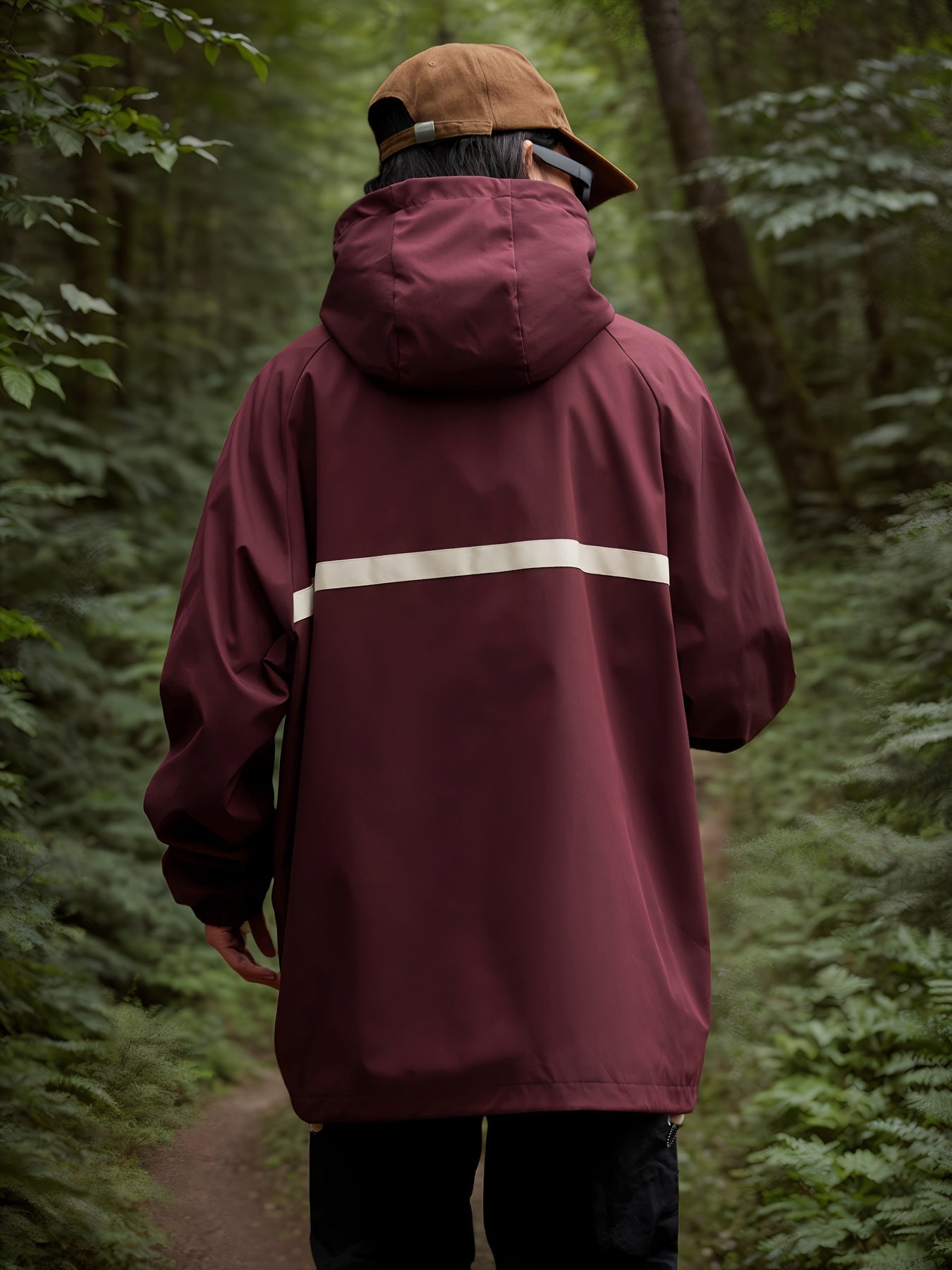 Waterdicht lichtgewicht windjack van premium katoenmix | Bescherming en stijl in één | Perfect voor herfst en winter afbeelding 7