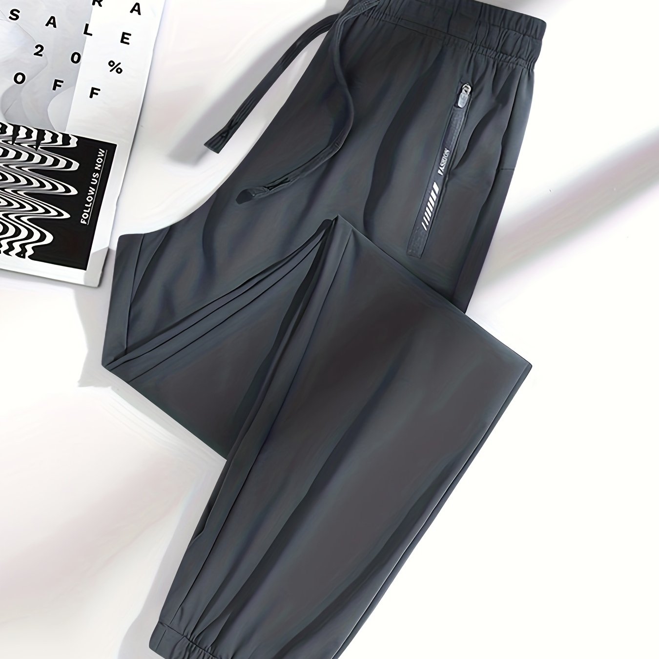 Comfortabele zomer joggers: lichtgewicht en ademend van premium katoenmix afbeelding 14
