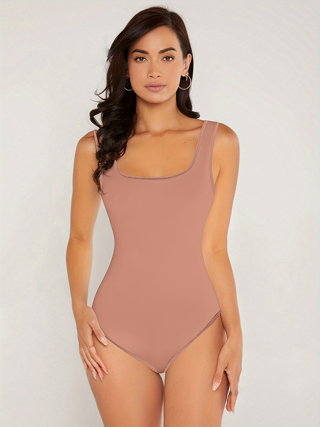 Stijlvolle mouwloze body met vierkante hals - Shop nu! afbeelding 8