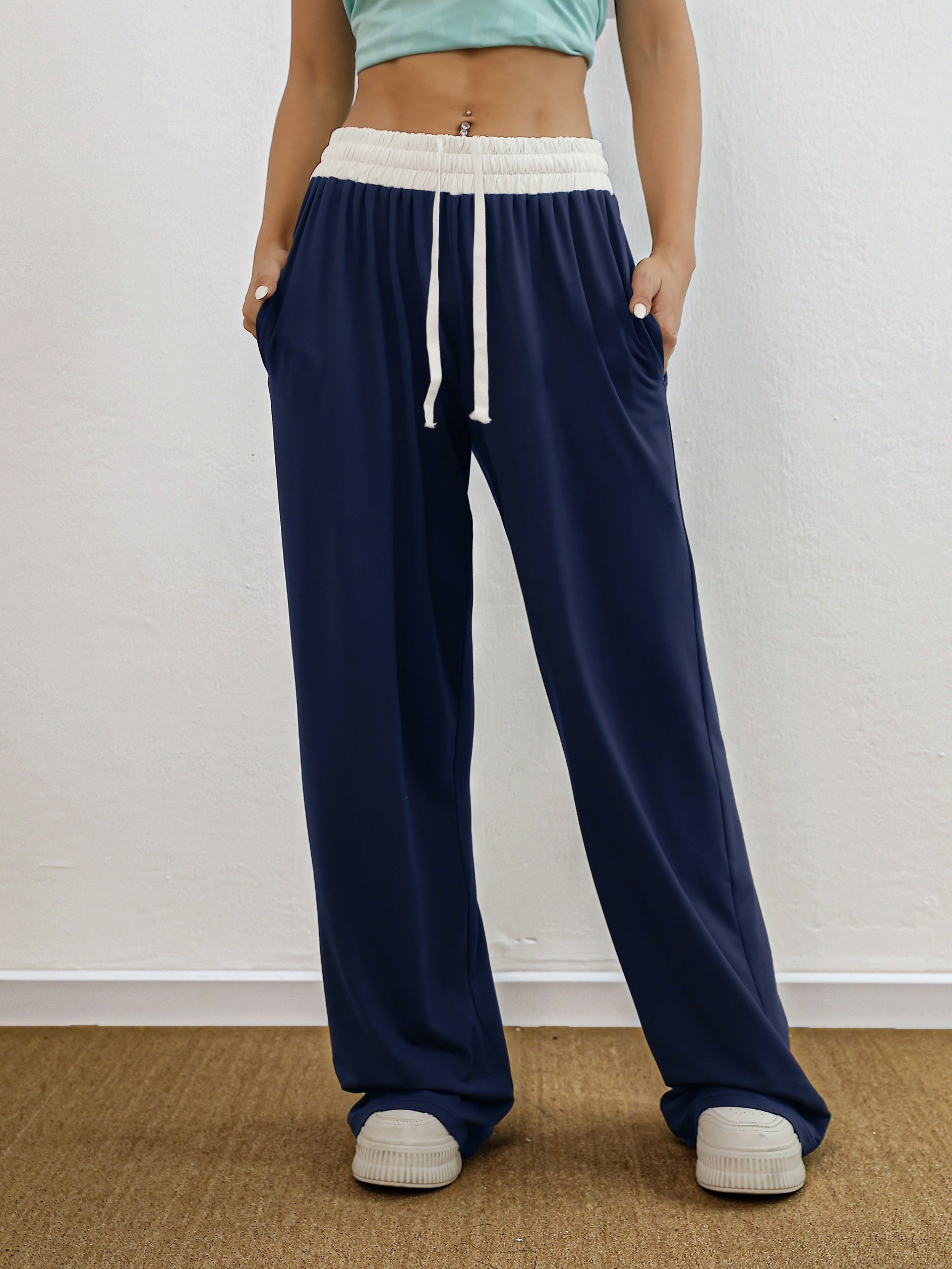 Comfortabele en stijlvolle trainingsbroek voor volwassenen | Loszittende pasvorm en elastische stof | Praktisch en trendy voor elke gelegenheid afbeelding 5