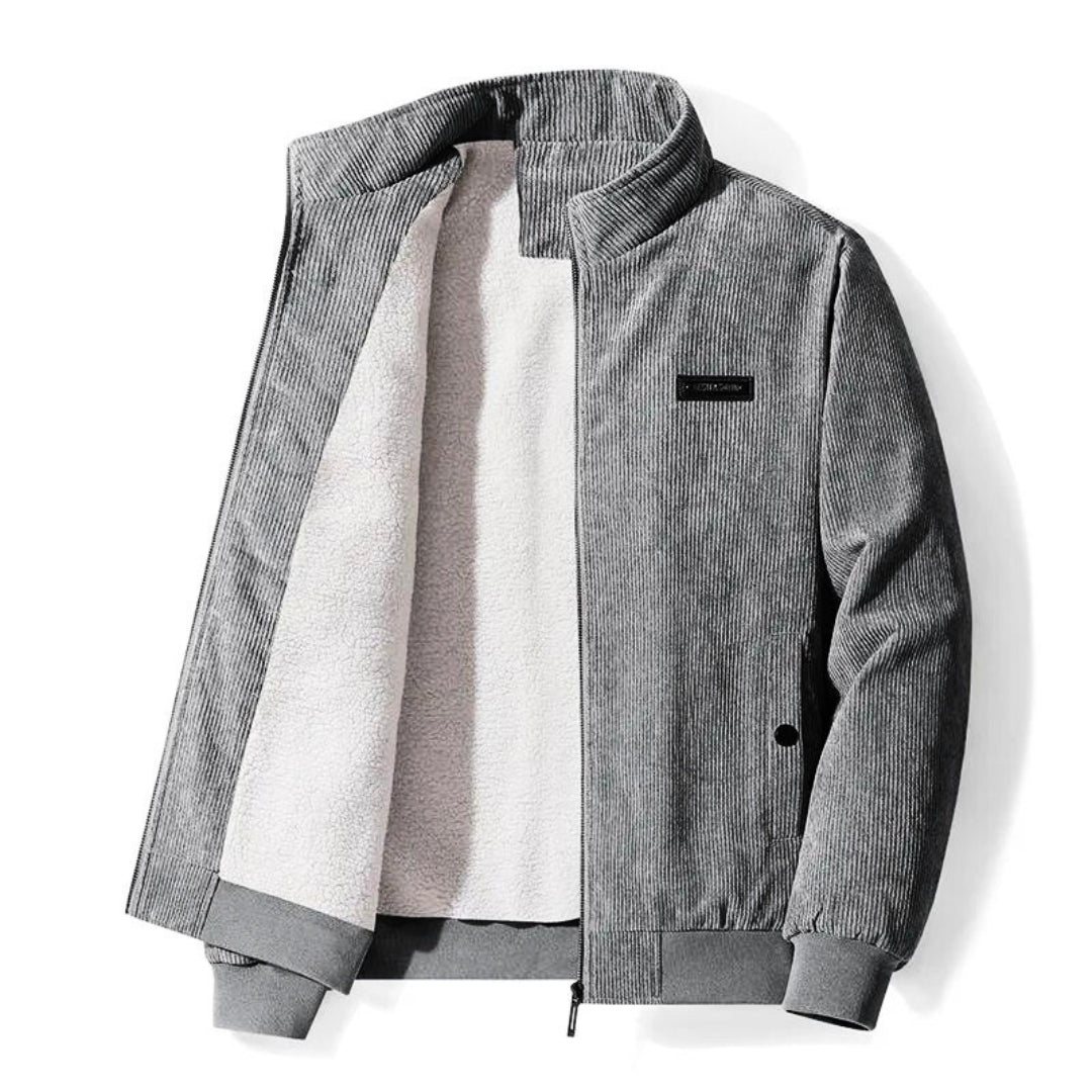 Retro Sherpa Corduroy Jas: Warm en Stijlvol voor de Herfst en Winter afbeelding 12