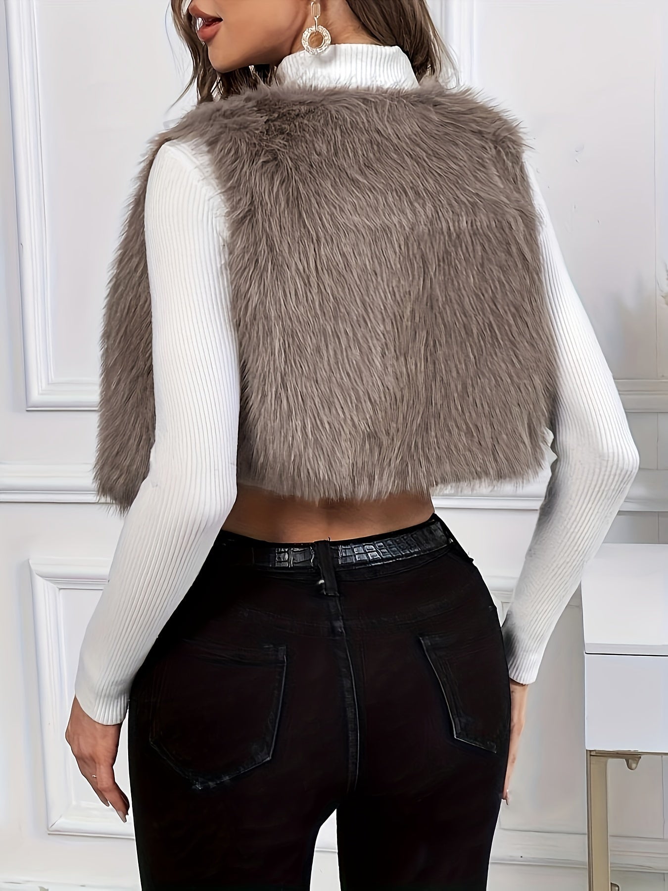 Stijlvolle en warme katoenen fuzzy vesten: Ontdek de ultieme wintermust-have! afbeelding 2