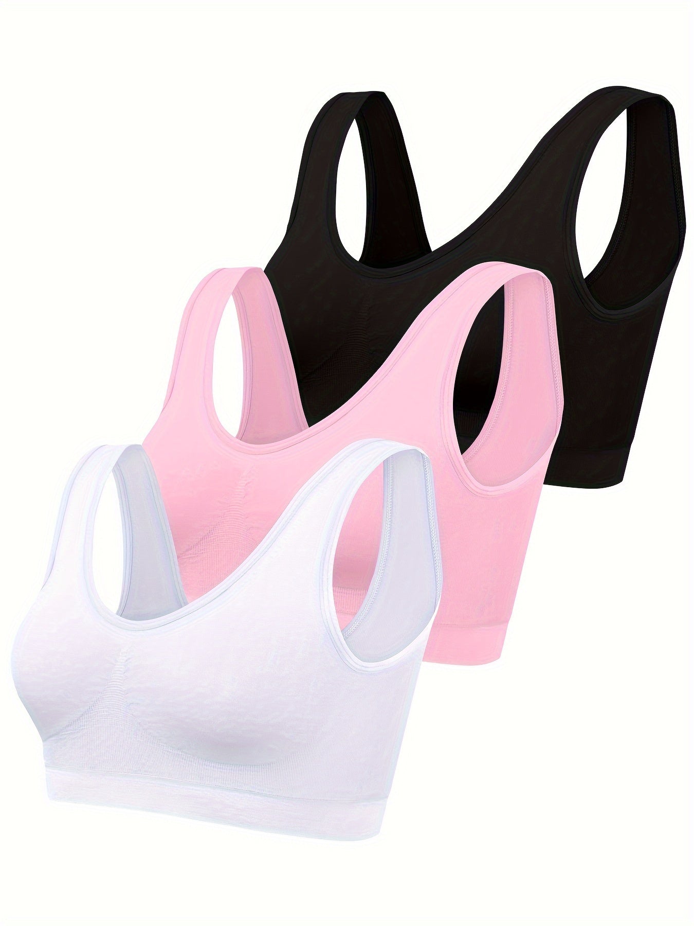 3-delige naadloze sportieve set: ultiem comfort voor workouts & ontspanning afbeelding 2