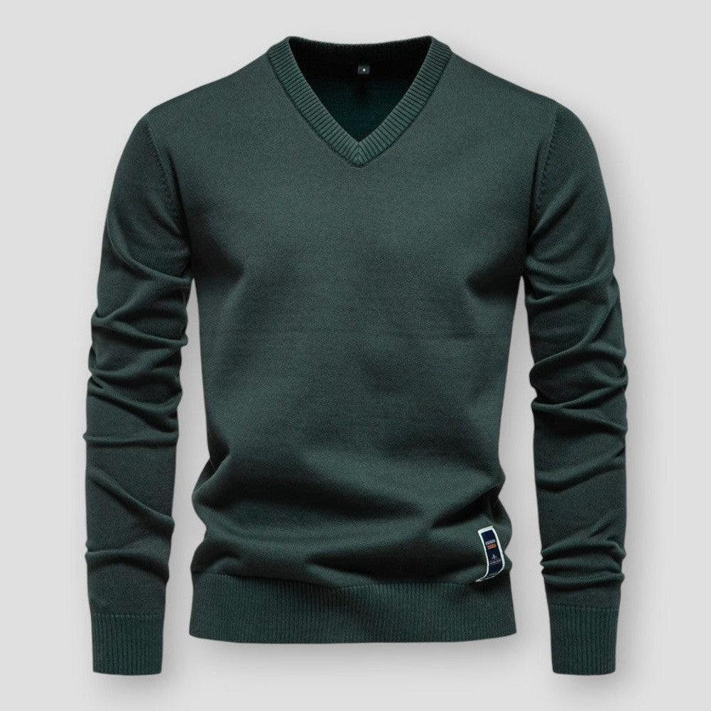Luxe gebreide herentrui | Warme en zachte pasvorm | Perfect voor de herfst afbeelding 16