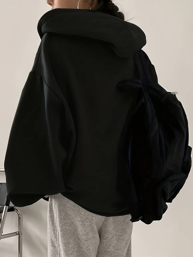 Mila | Capuchon vest met oversized fit Farromode afbeelding 2