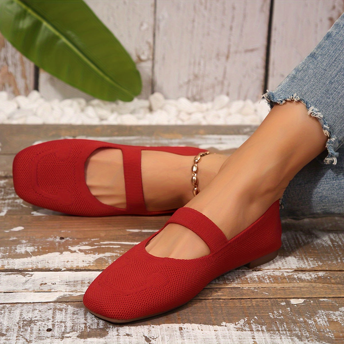 Stijlvolle en veelzijdige ballet flats met trendy strappy design afbeelding 10
