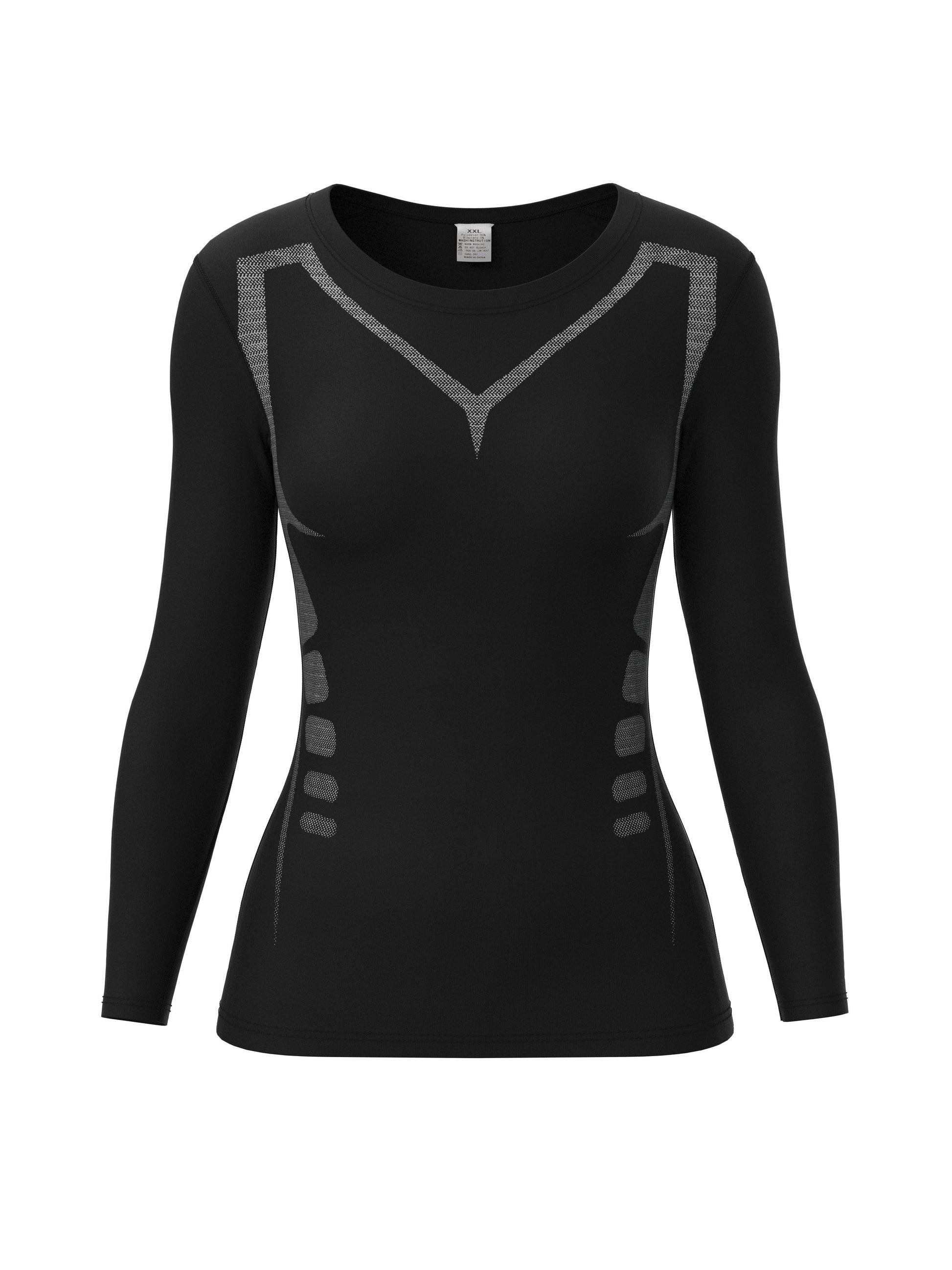 Sneldrogend Yoga Shirt met Lange Mouwen - Stijlvol en Comfortabel - Perfect voor Sport en Fitness afbeelding 1