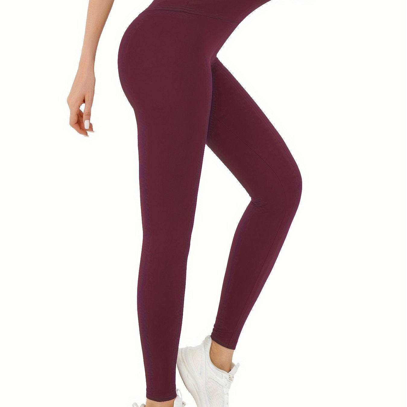 Comfortabele High-Waisted Yoga Leggings voor Volwassenen | Stijlvol en Elastisch afbeelding 15