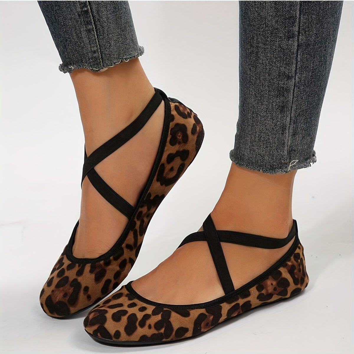 Shop nu voor comfortabele en stijlvolle dames balletflats - ideaal voor elke gelegenheid! Gemaakt van luxe materialen voor een ademende en zachte pasvorm. Ontdek de perfecte mix van mode en functionaliteit! afbeelding 5