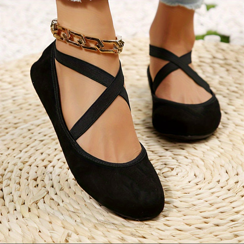 Shop nu voor comfortabele en stijlvolle dames balletflats - ideaal voor elke gelegenheid! Gemaakt van luxe materialen voor een ademende en zachte pasvorm. Ontdek de perfecte mix van mode en functionaliteit! afbeelding 2