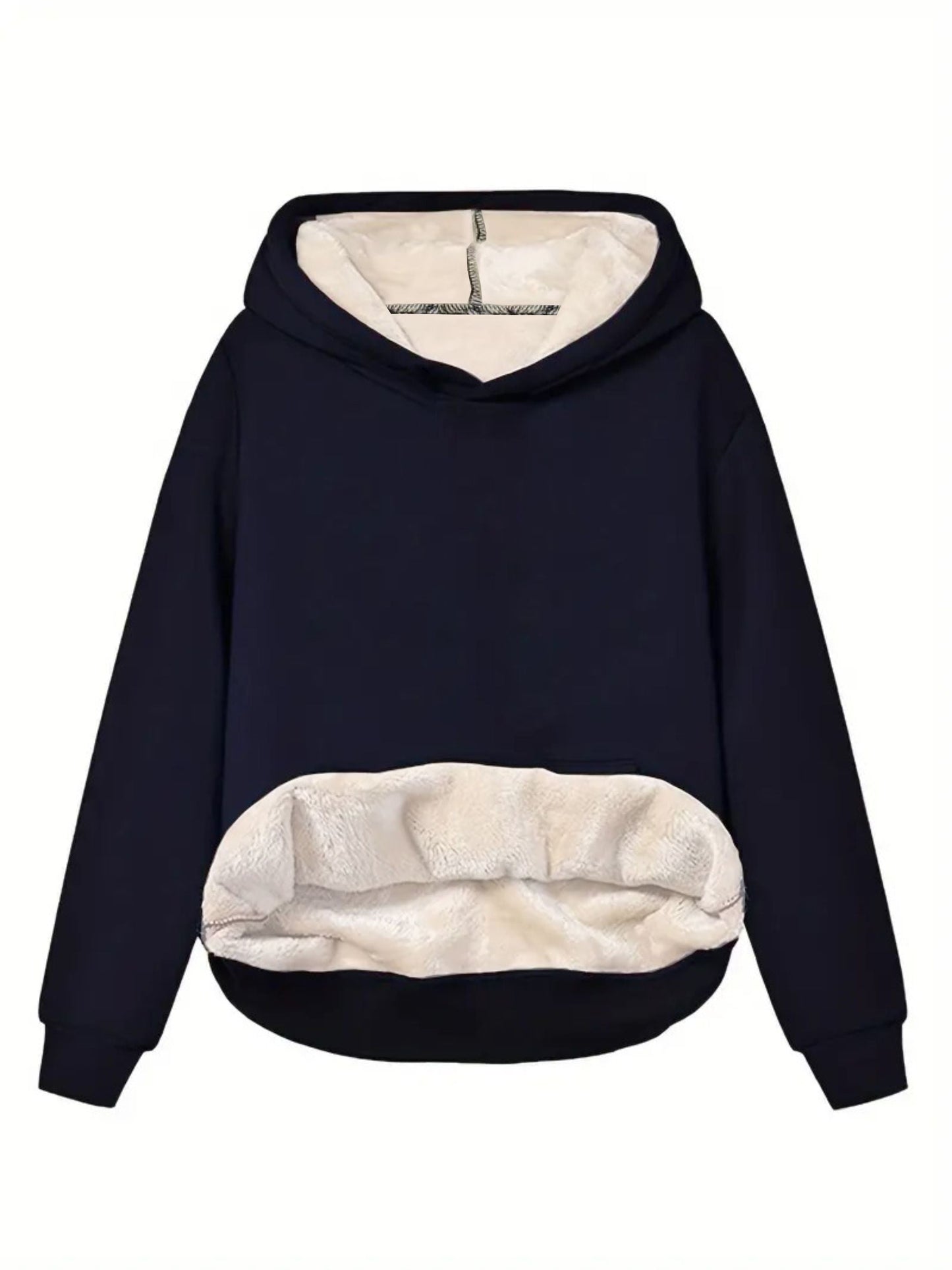 Nina Effen Kleur Dames Hoodie - Stijlvol en Warm voor Elk Seizoen afbeelding 3