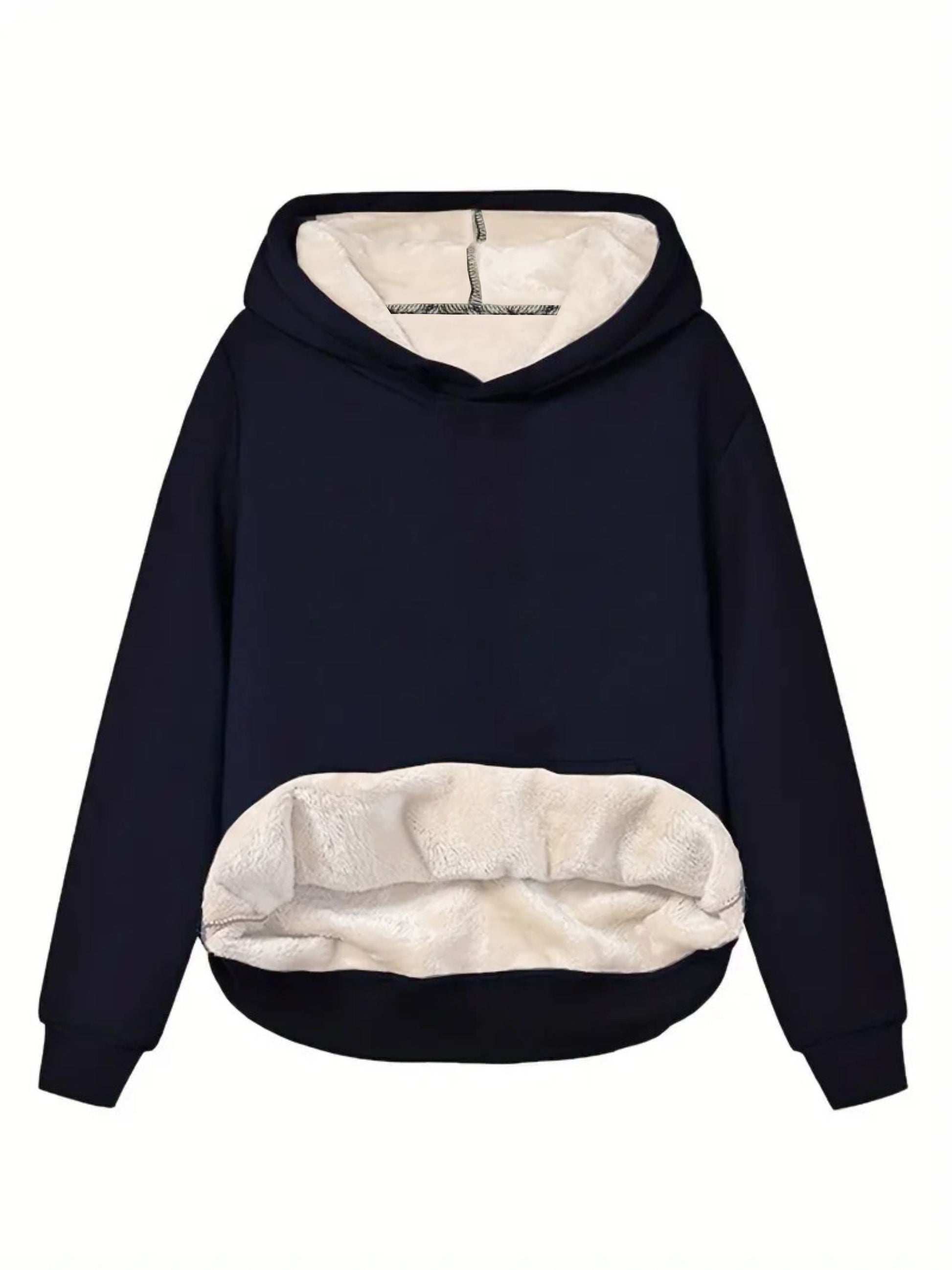 Nina Effen Kleur Dames Hoodie - Stijlvol en Warm voor Elk Seizoen afbeelding 3