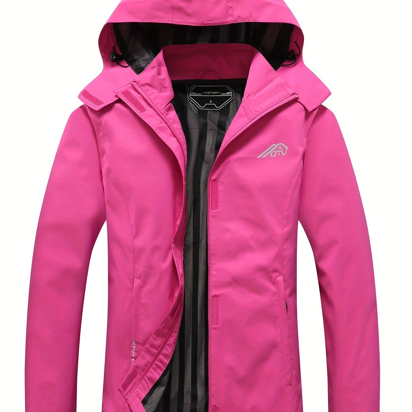 Waterdicht windjack met capuchon afbeelding 15