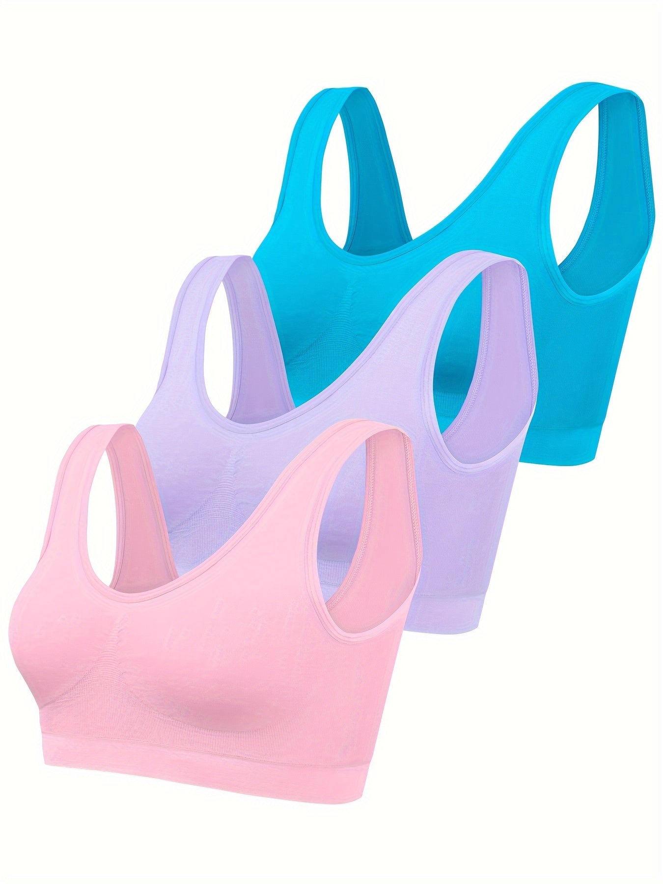 3-delige naadloze sportieve set: ultiem comfort voor workouts & ontspanning afbeelding 3