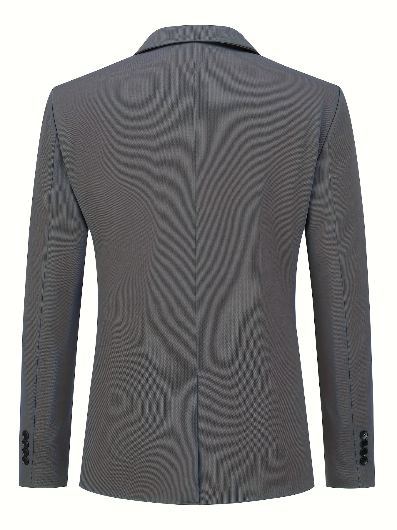 Effen kleur heren pak jas & stropdas