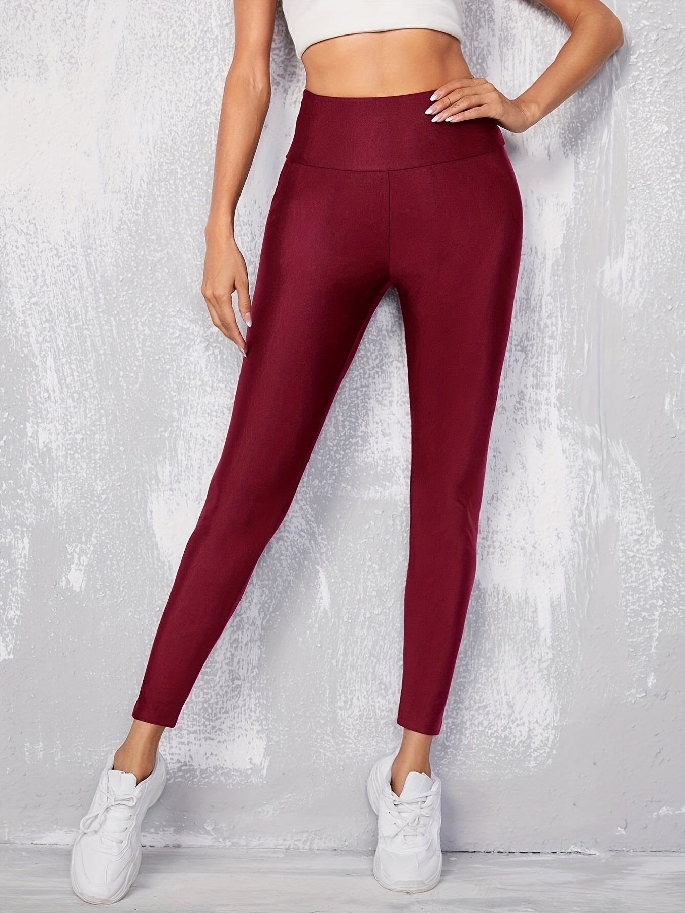 Zwarte legging met hoge taille - Comfortabel en veelzijdig! afbeelding 10