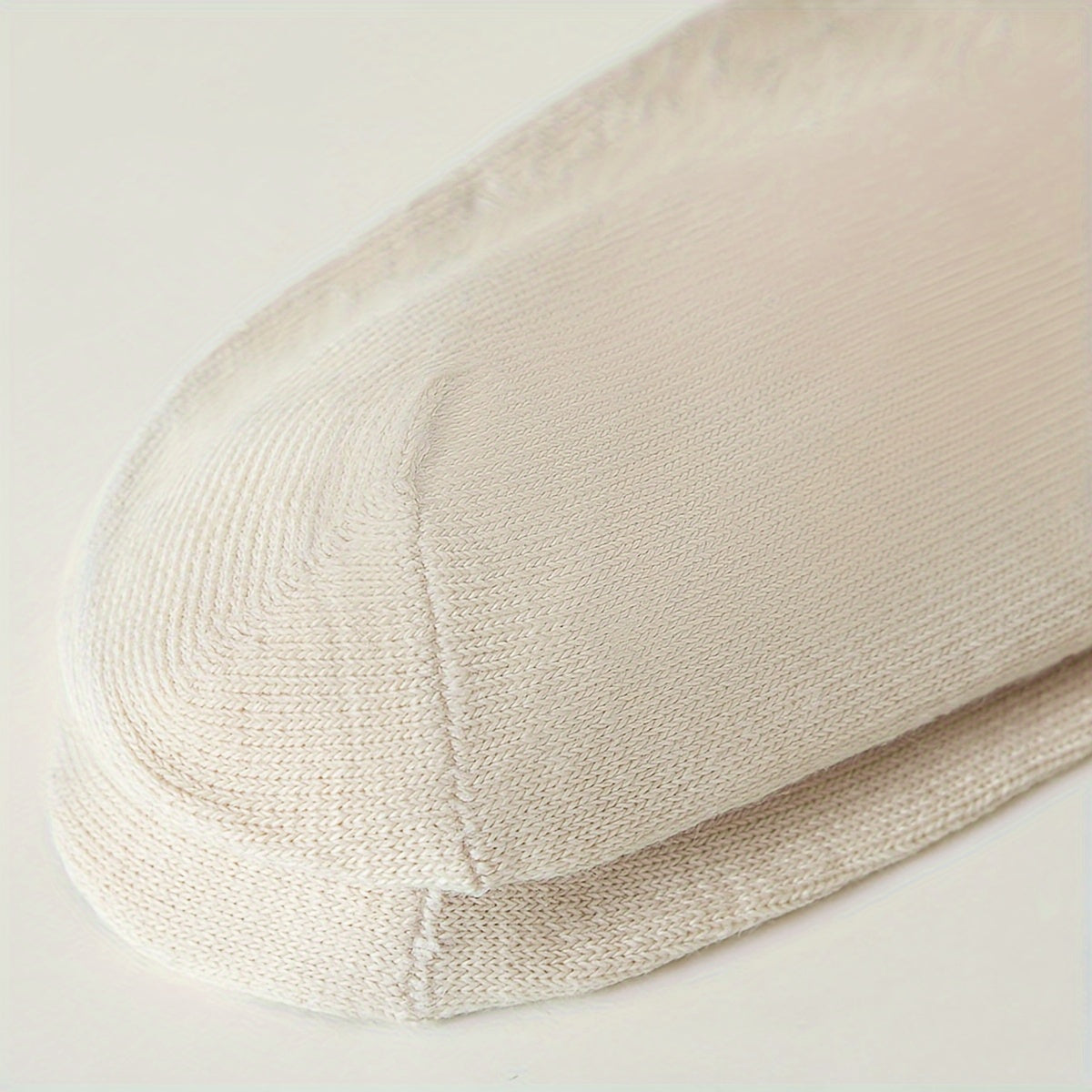 Hoogwaardige geribbelde kniekousen van ademende katoenmix afbeelding 7