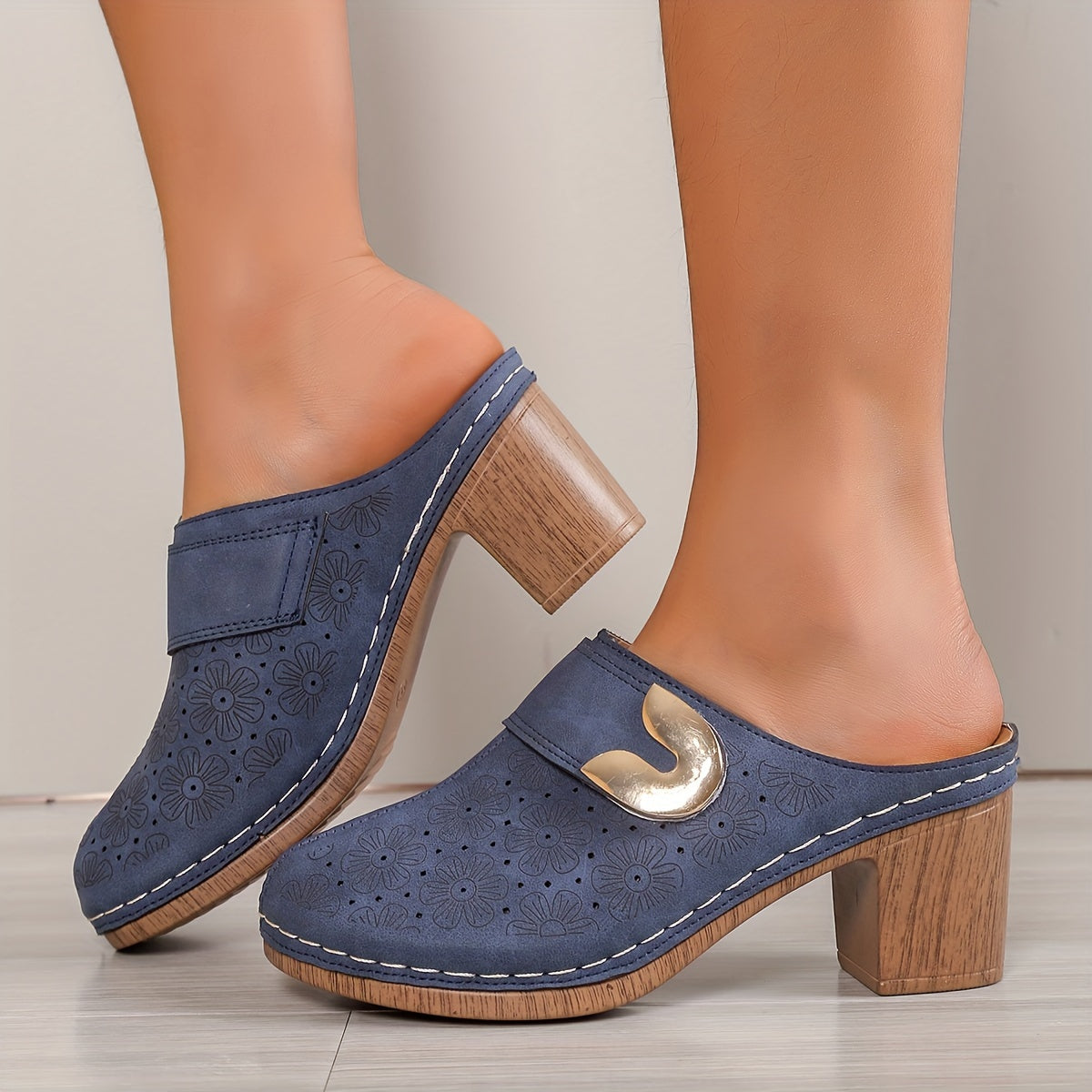 Modieuze damessandalen: comfortabel en stijlvol met bloemmotief afbeelding 6