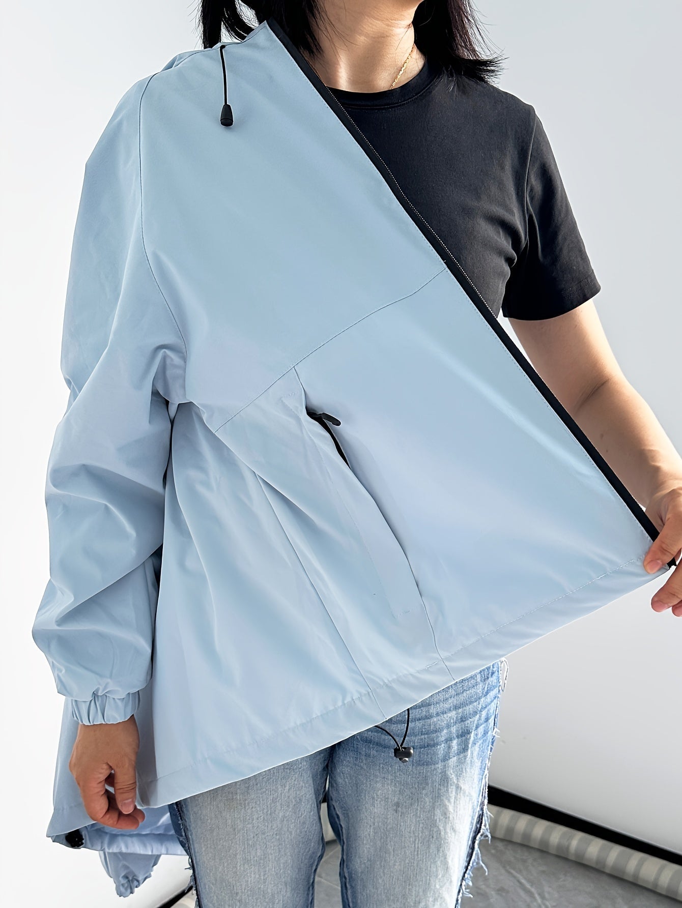 Stijlvolle waterdichte damesjas - perfect voor lente & herfst! afbeelding 9