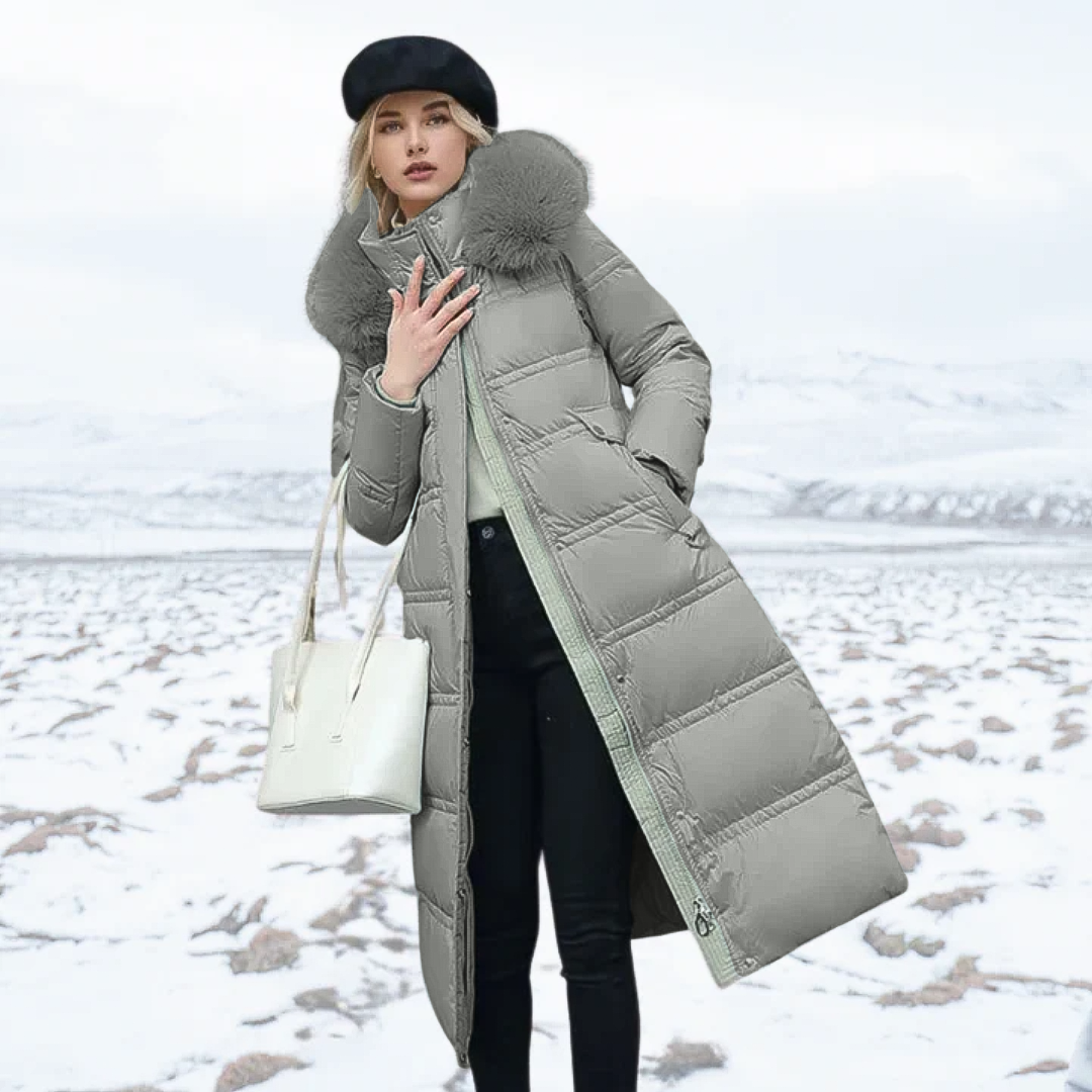 Noelle | Luxe lange mantel