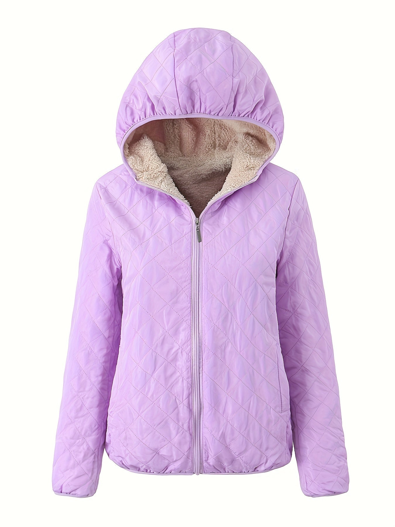 Gewatteerde jas met capuchon en rits - perfecte combinatie van comfort en stijl afbeelding 6