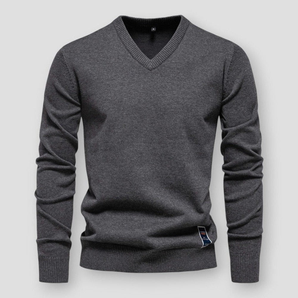Luxe gebreide herentrui | Warme en zachte pasvorm | Perfect voor de herfst afbeelding 24