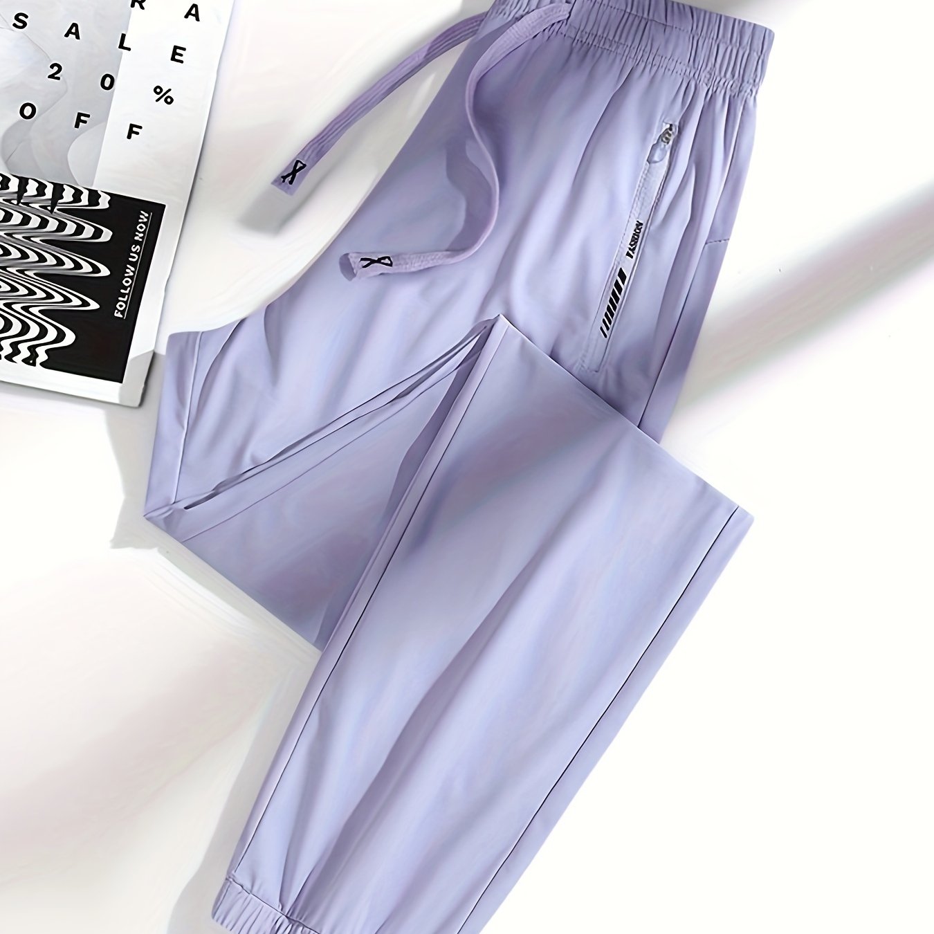Comfortabele zomer joggers: lichtgewicht en ademend van premium katoenmix afbeelding 16